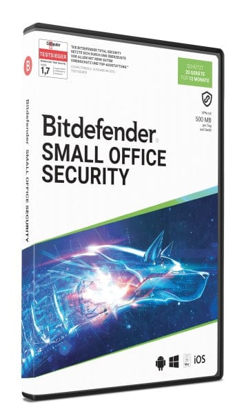Bitdefender PC Bitdefender Small Office Security 20 Geräte / 12 Monate (Code in a Box)