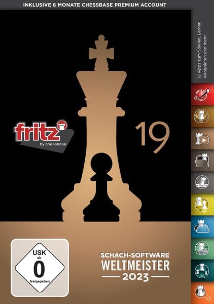 ChessBase PC Fritz 19 - Schach-Software-Weltmeister 2023 (PC)