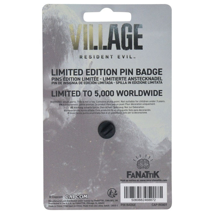 Fanattik Merchandise Resident Evil VIII: House Dimitrescu Limited Edition Pin Badge