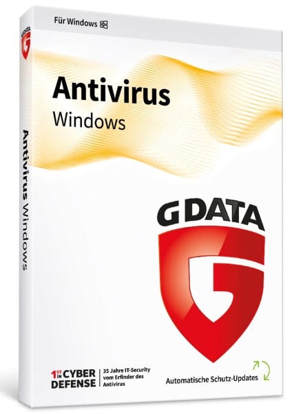 G Data PC G DATA AntiVirus Windows 1PC (Code in a Box)
