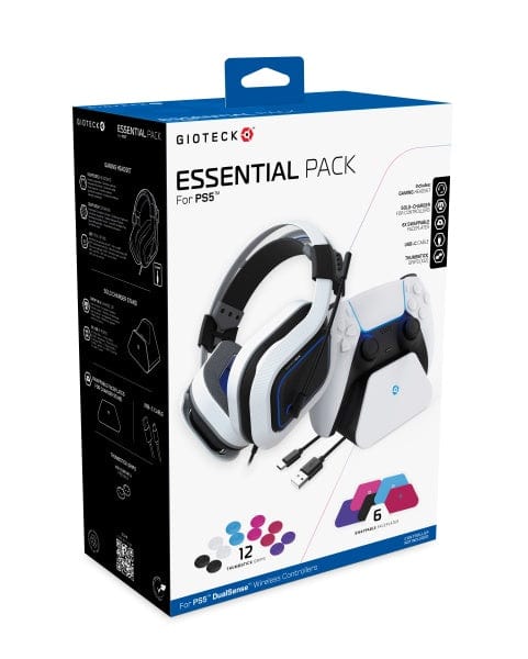 Gioteck Hardware/Zubehör Gioteck - Essential Pack Galaxy for DualSense Wireless Controller PS5 (6 Colours)