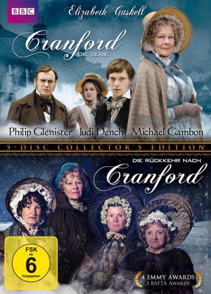 KSM Films Cranford - Elizabeth Gaskell - Gesamtbox - Staffel 1+2 (5 DVDs)