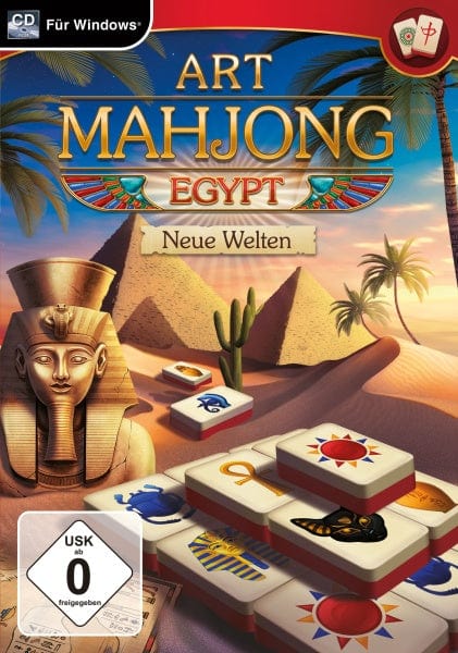 Magnussoft PC Art Mahjongg Egypt: Neue Welten (PC)
