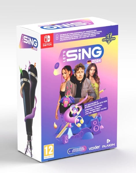 Ravenscourt Nintendo Switch Let's Sing 2024 German Version [+ 2 Mics] (Switch)