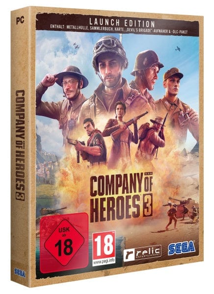 SEGA PC Company of Heroes 3 Launch Edition (Metal Case) (PC)