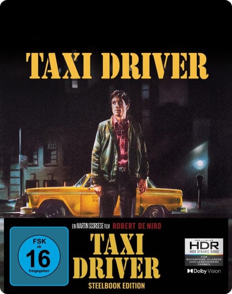 Sony Pictures Entertainment (PLAION PICTURES) Films Taxi Driver (Steelbook, 4K-UHD+Blu-ray)
