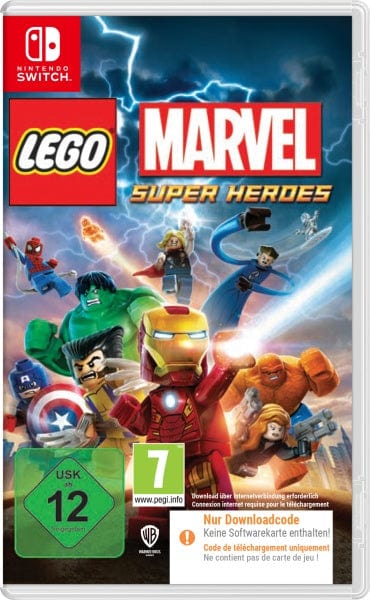 Warner Bros. Entertainment Nintendo Switch LEGO Marvel Super Heroes (Code in a Box) (Switch)