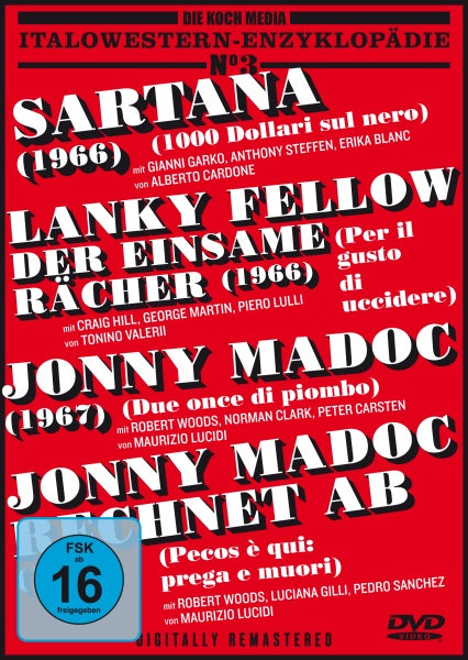 Italowestern-Enzyklopädie No. 3 (4 DVDs)– JETZT KAUFEN BEI GLACIER GAMES .at