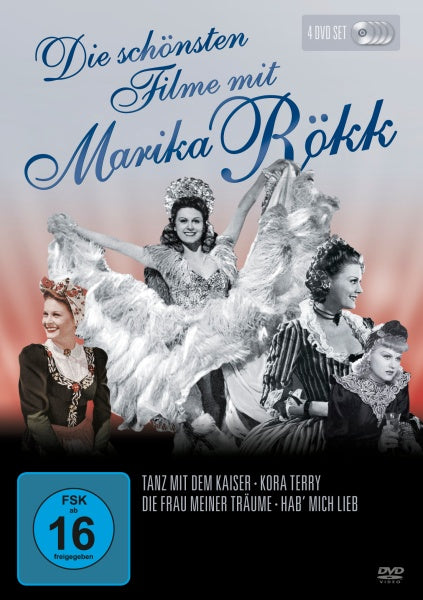 Die schönsten Filme von Marika Rökk (4 DVDs)– JETZT KAUFEN BEI GLACIER GAMES .at