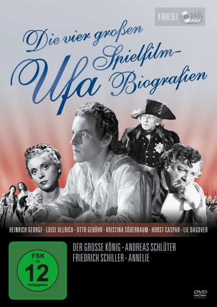 Die vier großen UFA Spielfilm-Biografien (4 DVDs)– JETZT KAUFEN BEI GLACIER GAMES .at