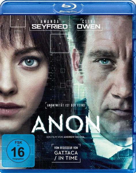 Anon (Blu-ray)– JETZT KAUFEN BEI GLACIER GAMES .at