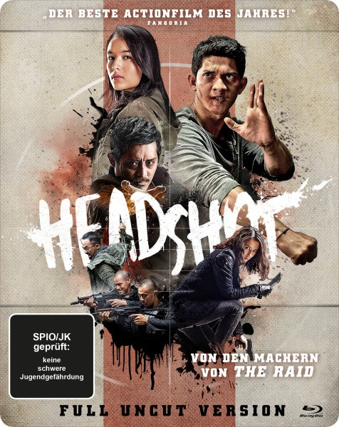 Headshot (Steelbook) (Blu-ray)– JETZT KAUFEN BEI GLACIER GAMES .at