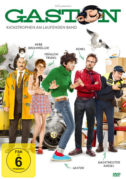 Gaston - Katastrophen am laufenden Band (DVD)– JETZT KAUFEN BEI GLACIER GAMES .at