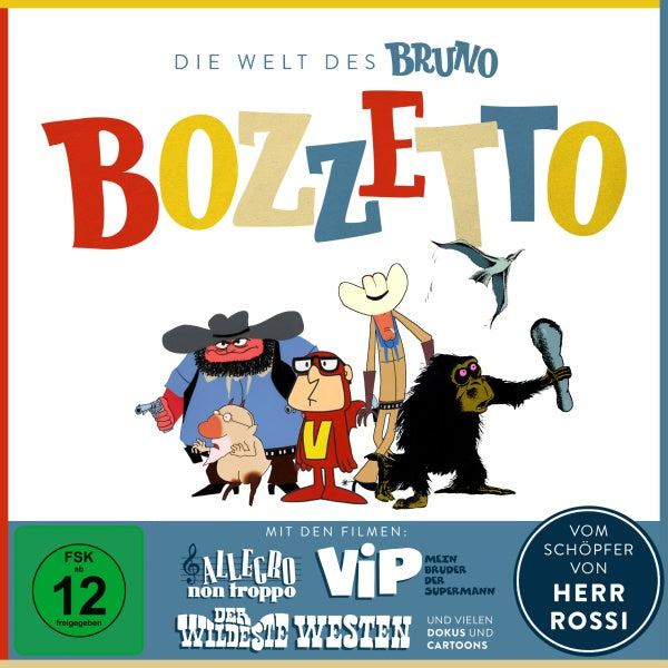 Die Welt des Bruno Bozzetto (4 DVDs)– JETZT KAUFEN BEI GLACIER GAMES .at