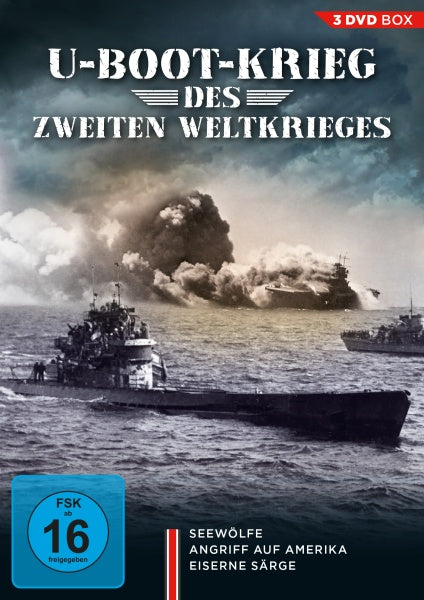 U-Bootkrieg des Zweiten Weltkrieges (3 DVDs)– JETZT KAUFEN BEI GLACIER GAMES .at