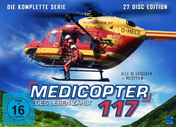 Medicopter 117 - Jedes Leben zählt - Gesamtedition (27 DVDs)– JETZT KAUFEN BEI GLACIER GAMES .at
