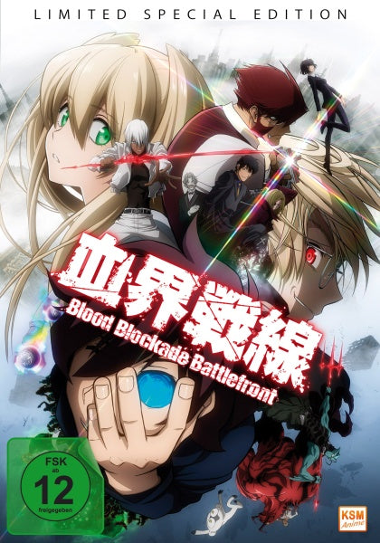 Blood Blockade Battlefront - Limited Edition - Vol. 1-3 (3 DVDs + 1 CD)– JETZT KAUFEN BEI GLACIER GAMES .at