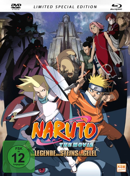 Naruto - Die Legende des Steins von Gelel - The Movie 2 - Limited Edition (Mediabook)…– JETZT KAUFEN BEI GLACIER GAMES .at