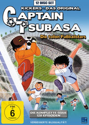 Captain Tsubasa - Die tollen Fußballstars - Gesamtbox (12 DVDs)– JETZT KAUFEN BEI GLACIER GAMES .at