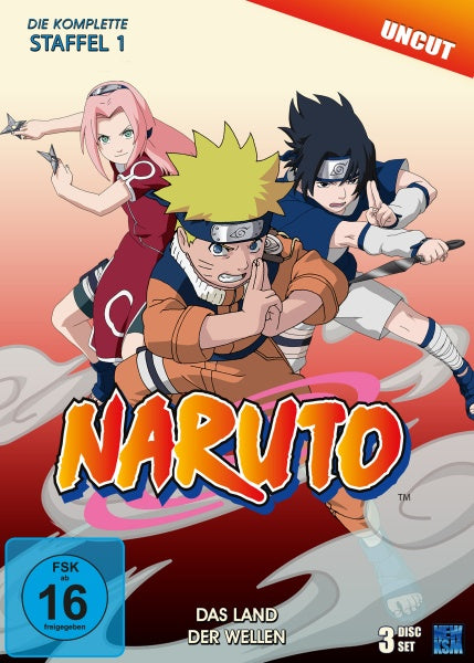 Naruto - Das Land der Wellen - Staffel 1: Folge 01-19 (3 DVDs)– JETZT KAUFEN BEI GLACIER GAMES .at