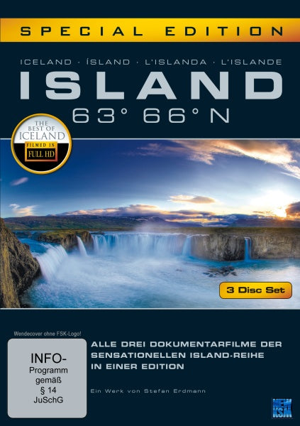 Island 63° 66° N - Gesamtbox (3 DVDs)– JETZT KAUFEN BEI GLACIER GAMES .at