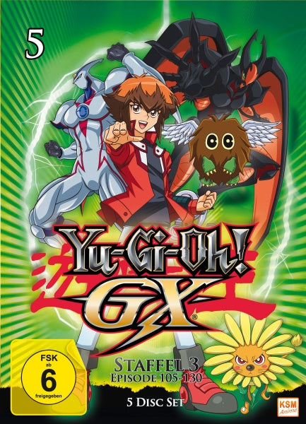 Yu-Gi-Oh! GX - Staffel 3.1: Episode 105-130 (5 DVDs)– JETZT KAUFEN BEI GLACIER GAMES .at