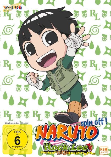Naruto Spin - Off! Rock Lee und seine Ninja Kumpels - Volume 04: Episode 40-51 (3 DVDs)– JETZT KAUFEN BEI GLACIER GAMES .at