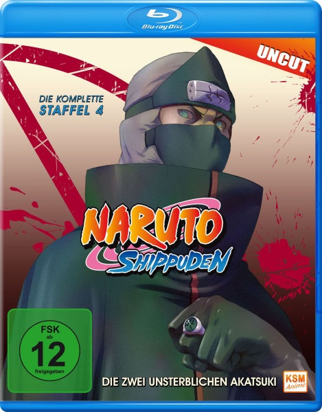 Naruto Shippuden - Die Zwei unsterblichen Akatsuki - Staffel 04: Folge 292-308 (Blu-ray)– JETZT KAUFEN BEI GLACIER GAMES .at