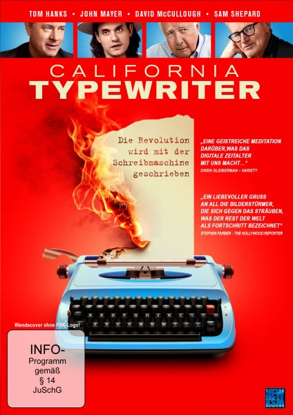 California Typewriter - Die Revolution wird mit der Schreibmaschine geschrieben (DVD)– JETZT KAUFEN BEI GLACIER GAMES .at