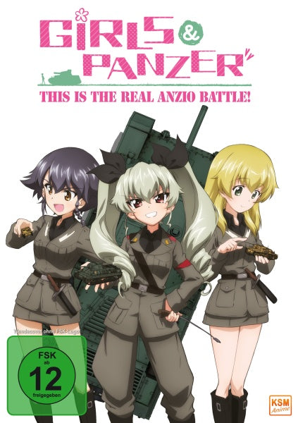 Girls und Panzer - This is the Real Anzio Battle! (OVA) (DVD)– JETZT KAUFEN BEI GLACIER GAMES .at
