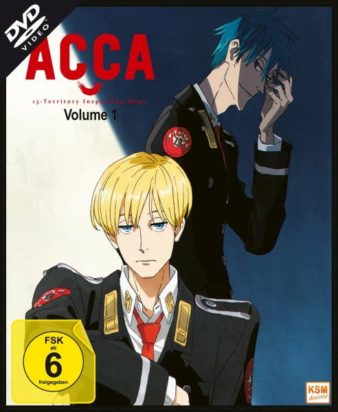 ACCA - 13 Territory Inspection Dept. - Volume 1: Episode 01-04 (DVD)– JETZT KAUFEN BEI GLACIER GAMES .at
