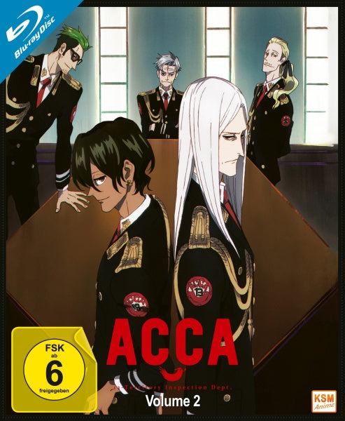 ACCA - 13 Territory Inspection Dept. - Volume 2: Episode 05-08 (Blu-ray)– JETZT KAUFEN BEI GLACIER GAMES .at