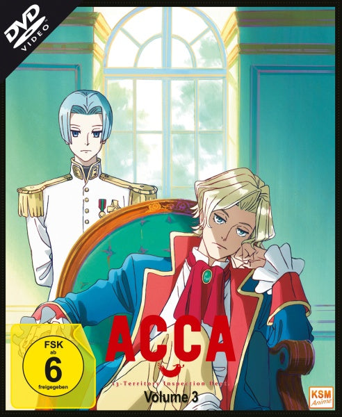 ACCA - 13 Territory Inspection Dept. - Volume 3: Episode 09-12 (DVD)– JETZT KAUFEN BEI GLACIER GAMES .at