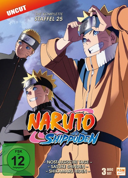 Naruto Shippuden - Nostalgische Tage + Sasuke Shinden + Shikamaru Hiden - Staffel 25…– JETZT KAUFEN BEI GLACIER GAMES .at