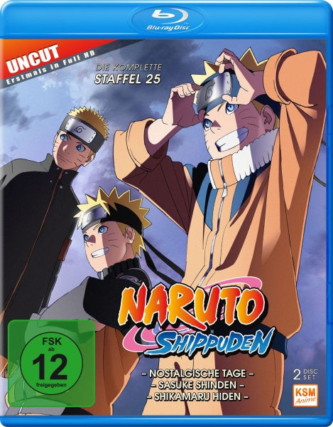 Naruto Shippuden - Nostalgische Tage + Sasuke Shinden + Shikamaru Hiden - Staffel 25…– JETZT KAUFEN BEI GLACIER GAMES .at