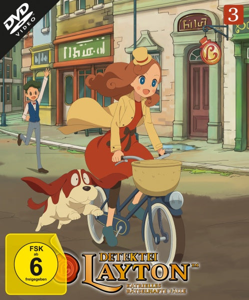 Detektei Layton - Katrielles rätselhafte Fälle: Volume 3 (Episode 21-30) (2 DVDs)– JETZT KAUFEN BEI GLACIER GAMES .at