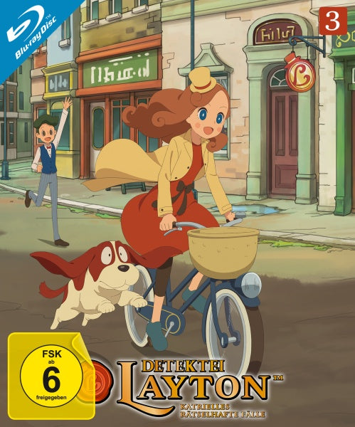 Detektei Layton - Katrielles rätselhafte Fälle: Volume 3 (Episode 21-30) (2 Blu-rays)– JETZT KAUFEN BEI GLACIER GAMES .at