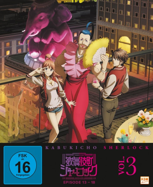Kabukicho Sherlock - Volume 3 (Ep. 13-18) (Blu-ray)– JETZT KAUFEN BEI GLACIER GAMES .at
