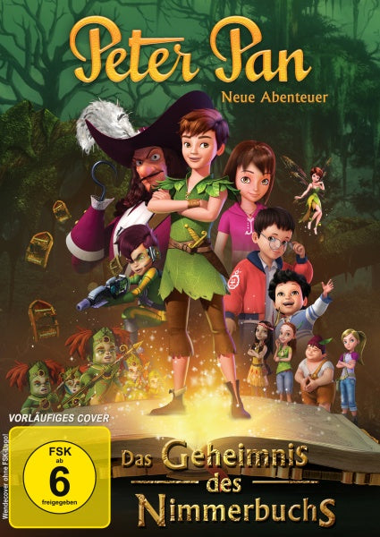 Peter Pan - Neue Abenteuer - Das Geheimnis des Nimmerbuchs (DVD)– JETZT KAUFEN BEI GLACIER GAMES .at