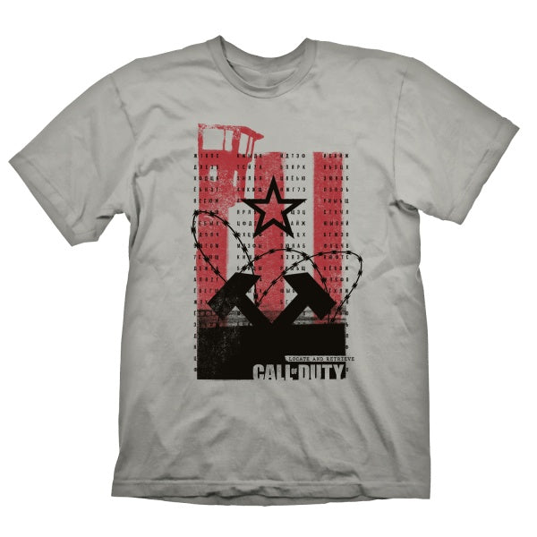 Call of Duty: Cold War T-Shirt "Guard Tower" Light Grey M (Blister)