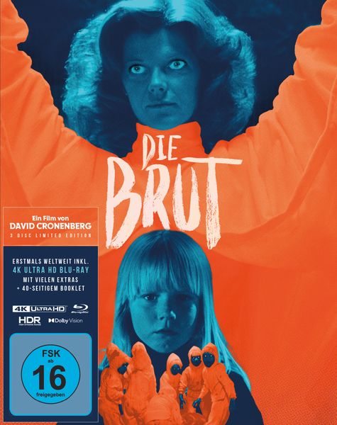 Die Brut (Mediabook, 4K-UHD+2 Blu-rays)