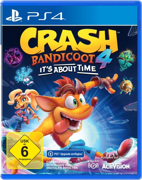 Crash Bandicoot 4: It's About Time (PS4)– JETZT KAUFEN BEI GLACIER GAMES .at