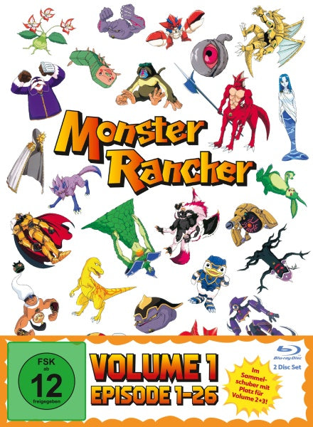 Monster Rancher Vol. 1 (Ep. 1-26) im Sammelschuber (2 Blu-rays)– JETZT KAUFEN BEI GLACIER GAMES .at