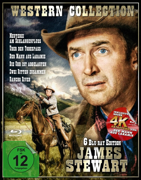 James Stewart - Western Box (6 Blu-rays)– JETZT KAUFEN BEI GLACIER GAMES .at