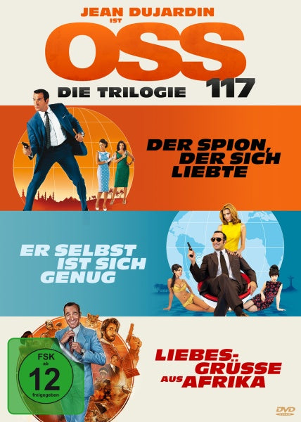 OSS 117 - Die Trilogie (3 DVDs)– JETZT KAUFEN BEI GLACIER GAMES .at