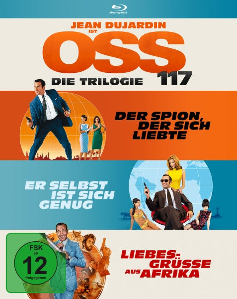 OSS 117 - Die Trilogie (3 Blu-rays)– JETZT KAUFEN BEI GLACIER GAMES .at
