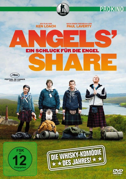 Angels Share - Ein Schluck für die Engel (DVD)– JETZT KAUFEN BEI GLACIER GAMES .at