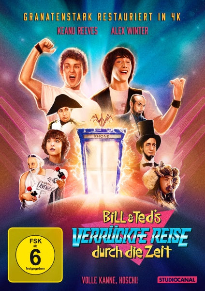 Bill & Teds verrückte Reise durch die Zeit - Digital Remastered (DVD)– JETZT KAUFEN BEI GLACIER GAMES .at
