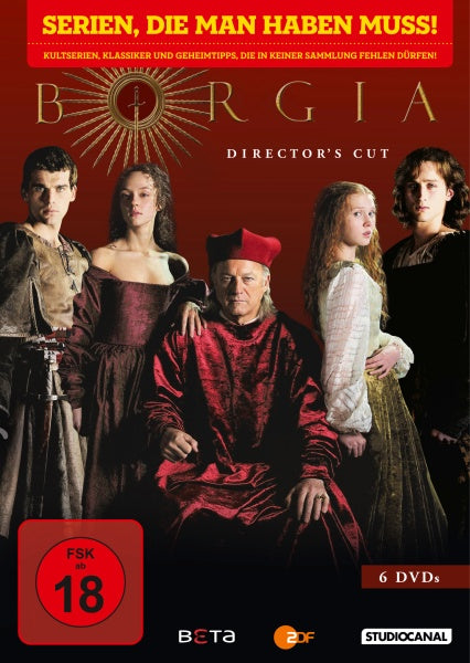 Borgia - Staffel 1 - Director's Cut (6 DVDs)– JETZT KAUFEN BEI GLACIER GAMES .at