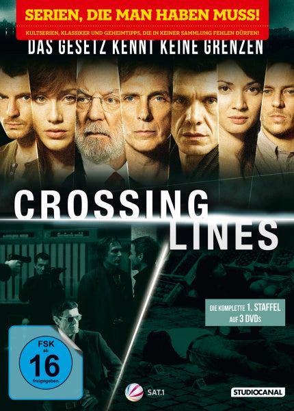 Crossing Lines - Staffel 1 (3 DVDs)– JETZT KAUFEN BEI GLACIER GAMES .at